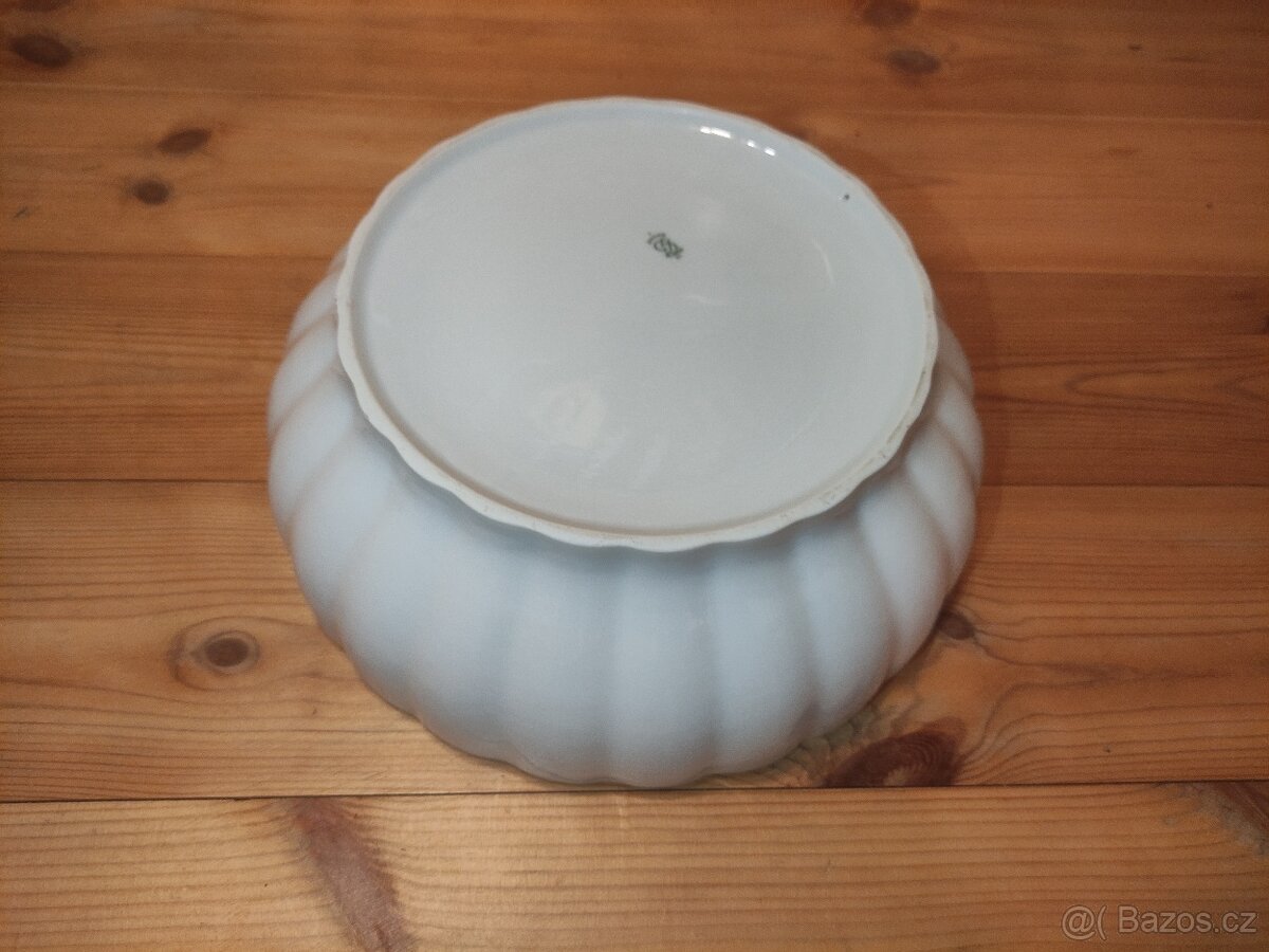Stará porcelánová mísa - 4