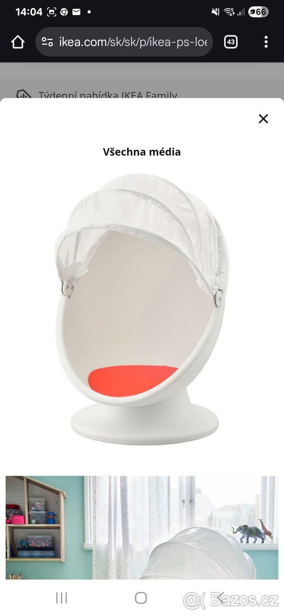 Otočné křesílko IKEA - 4