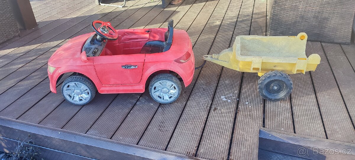 Dětské elektrické auto - na opravu - 4