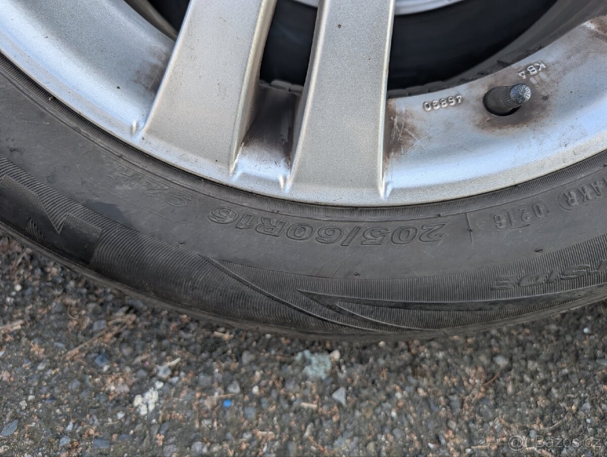 Sada disků FLW r16, letní pneu - 4