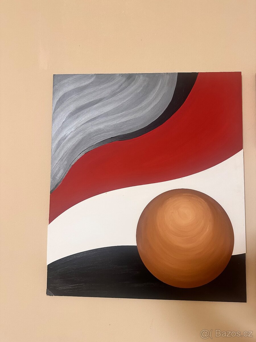 Ručně malovaný obraz - 4