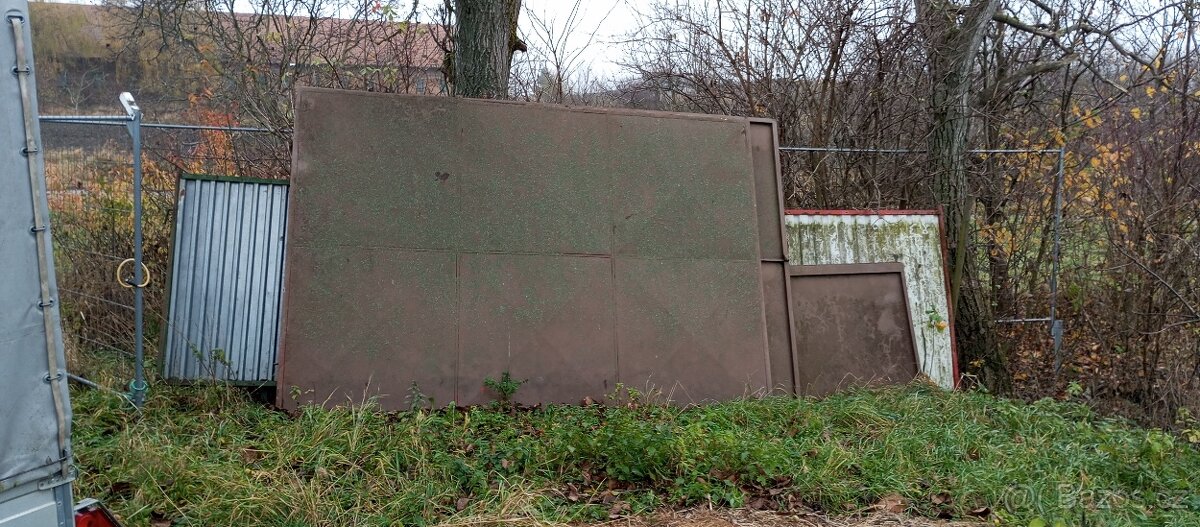 Dvoukřídlá brána šířka 7,2 metrů - 4