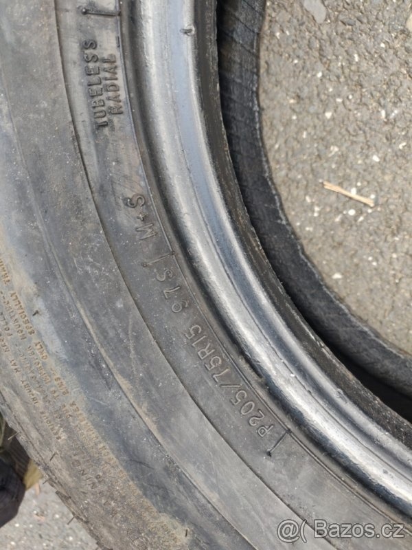 Pneu na veterany 205/75R15 - 4