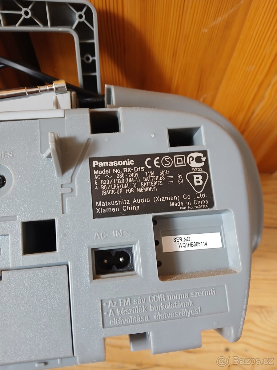 Přehrávač CD rádio kazeťák - 4