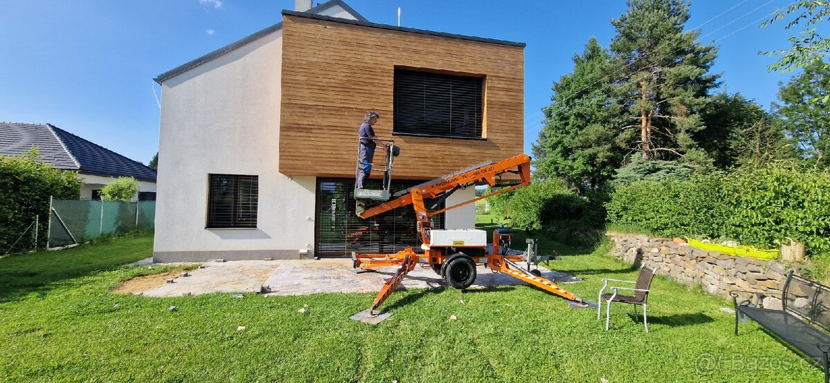 Pronájem přívěsné plosiny 12 a 17 metrů - 4