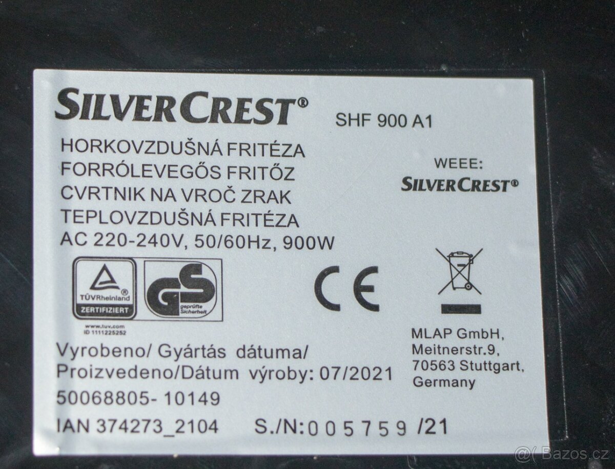 Horkovzdušná fritéza - 4