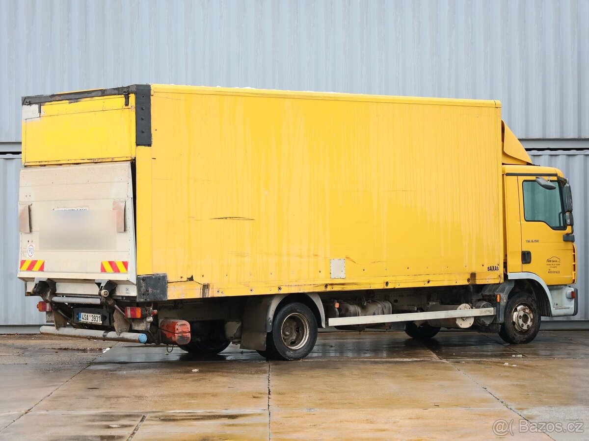 MAN TGL 8.150, EURO 5, 15 PALET ,HYDRAULICKÉ ČELO, ČTYŘVÁLCO - 4