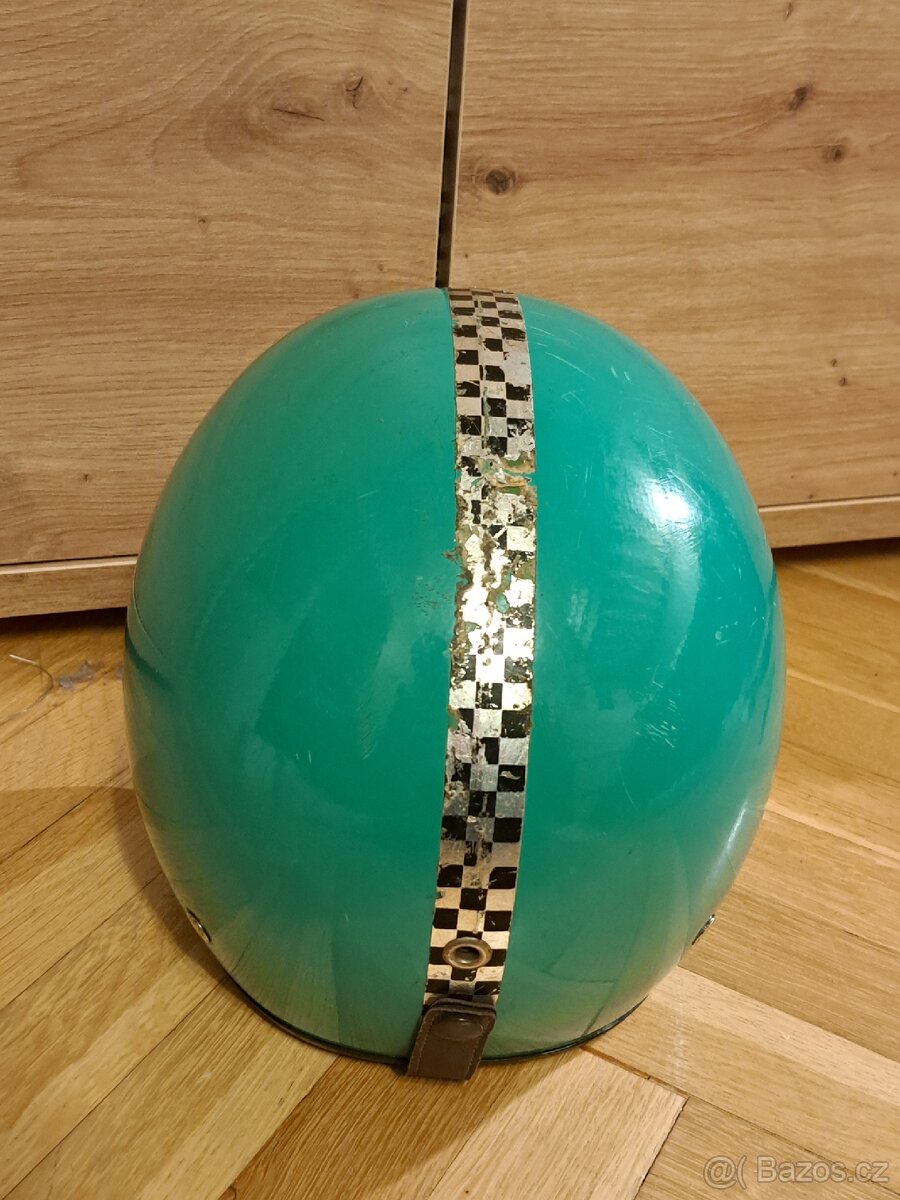Přilba na veterána, retro přilba- JAS PARDUBICE - 4
