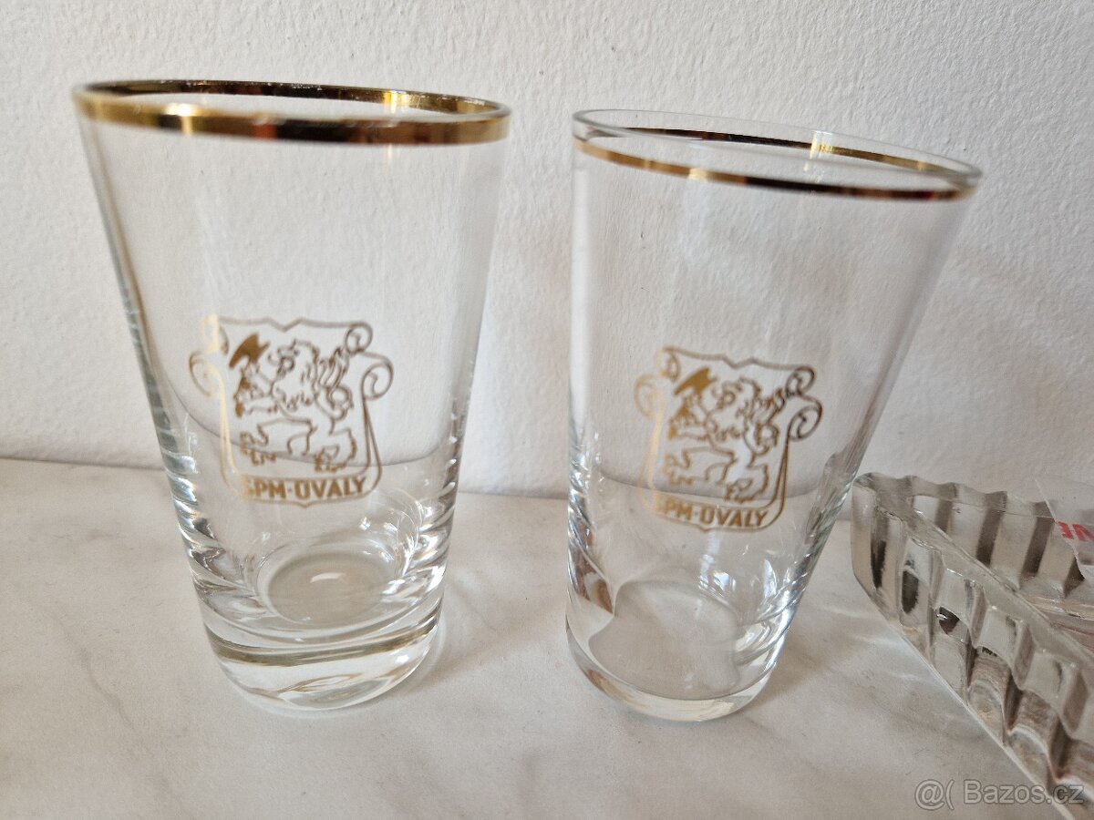 2 ks RETRO skleničky - 4