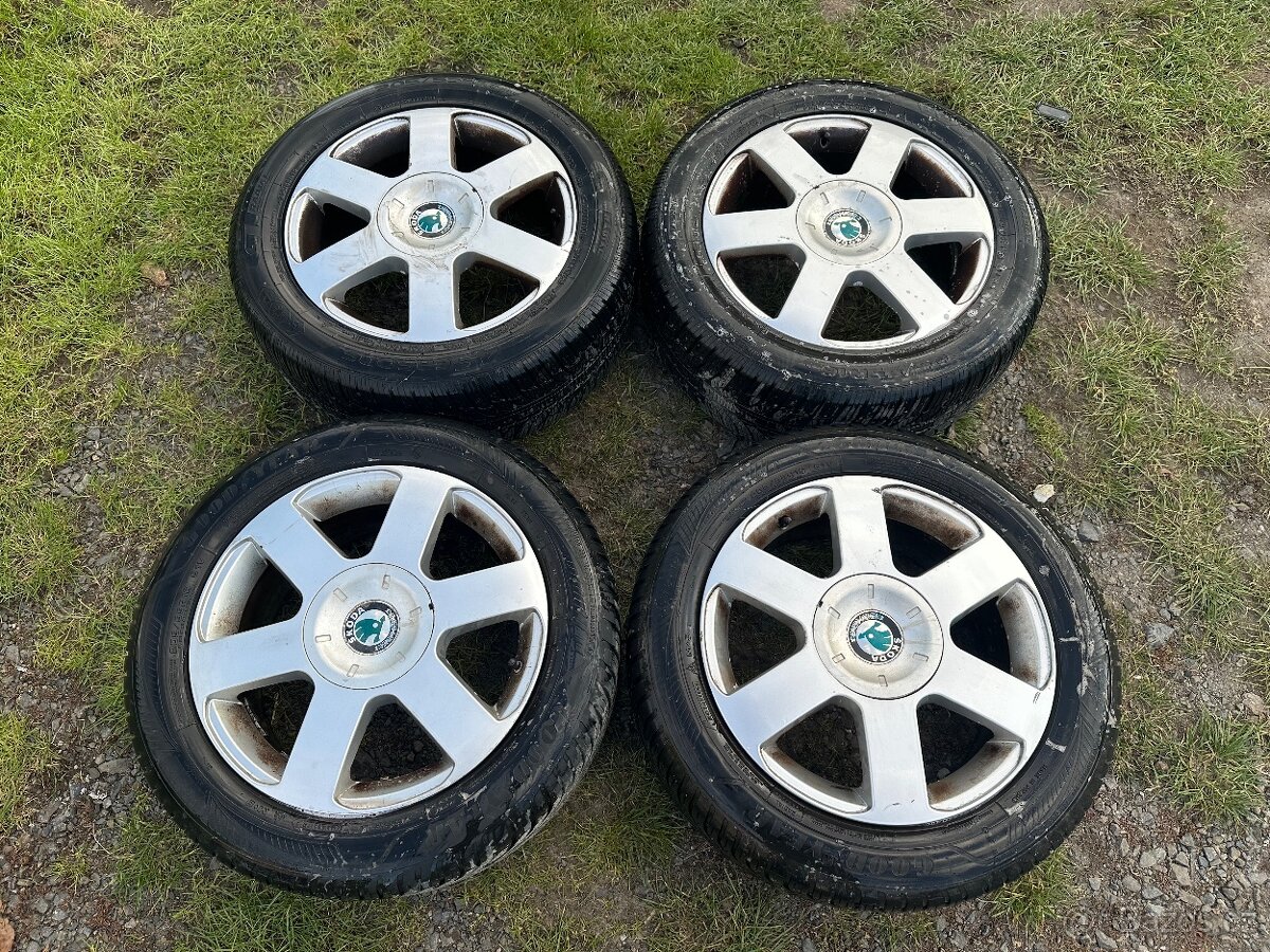 Alu kola originál Škoda - 4