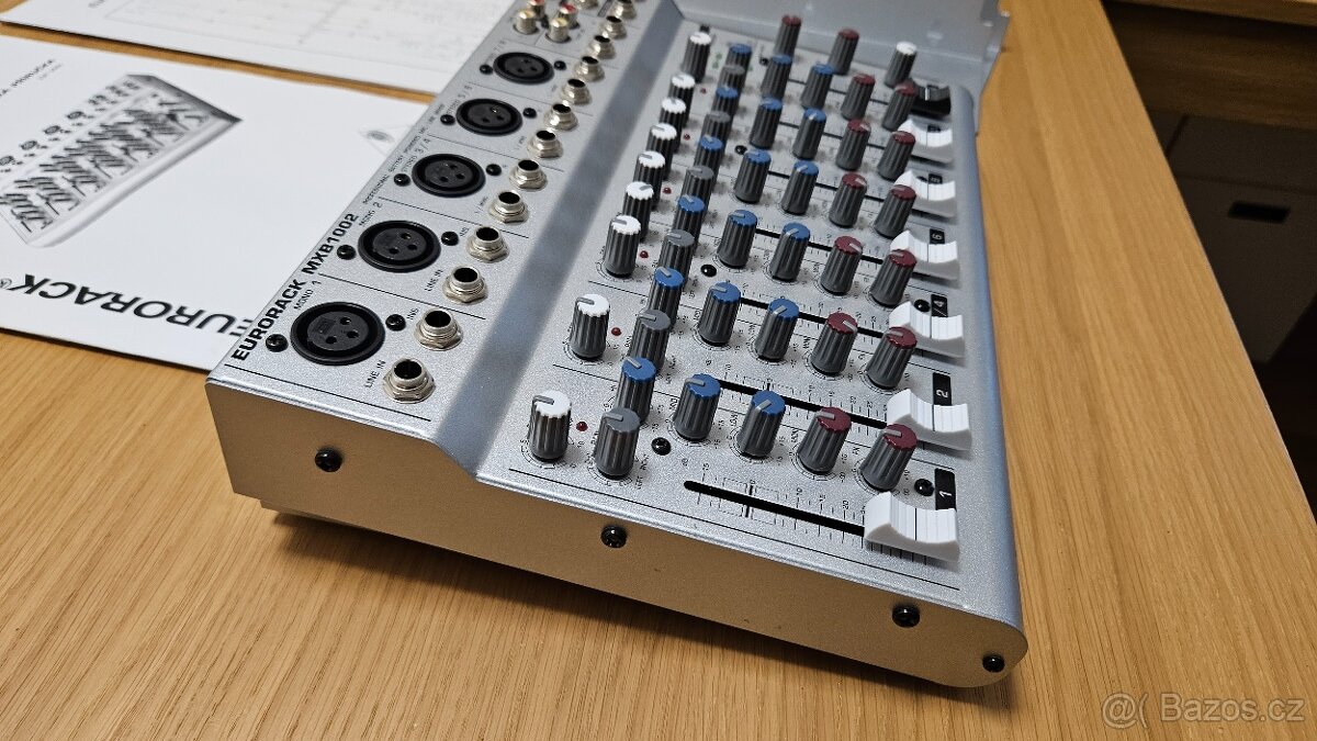 Mixážní pult Behringer EURORACK MXB1002 - 4