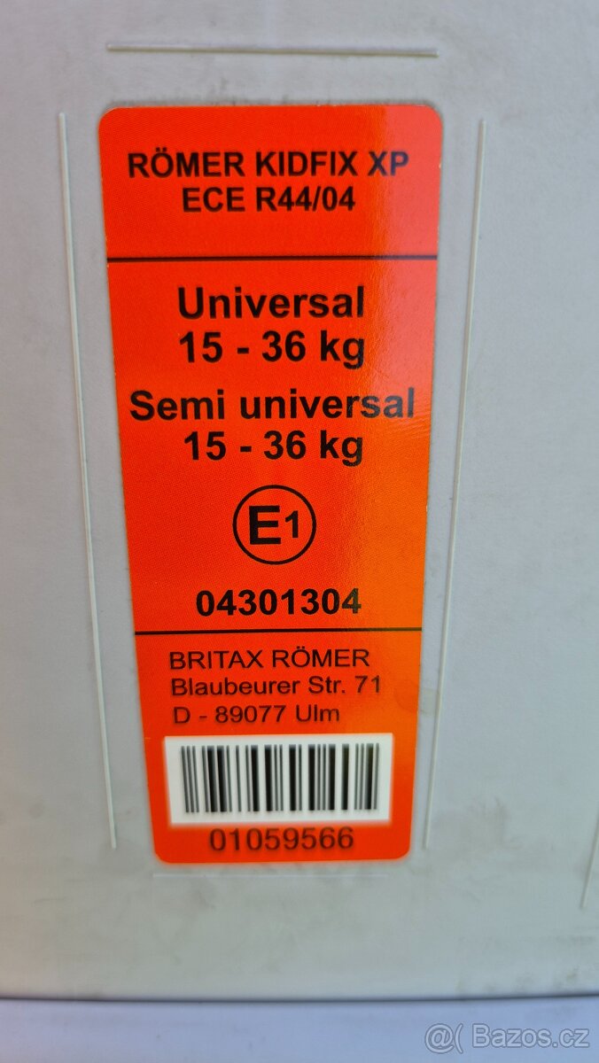 Britax RŐMER, Romer,15-34 kg,4-12 let,ISOFIX,TOP, jako nová - 4