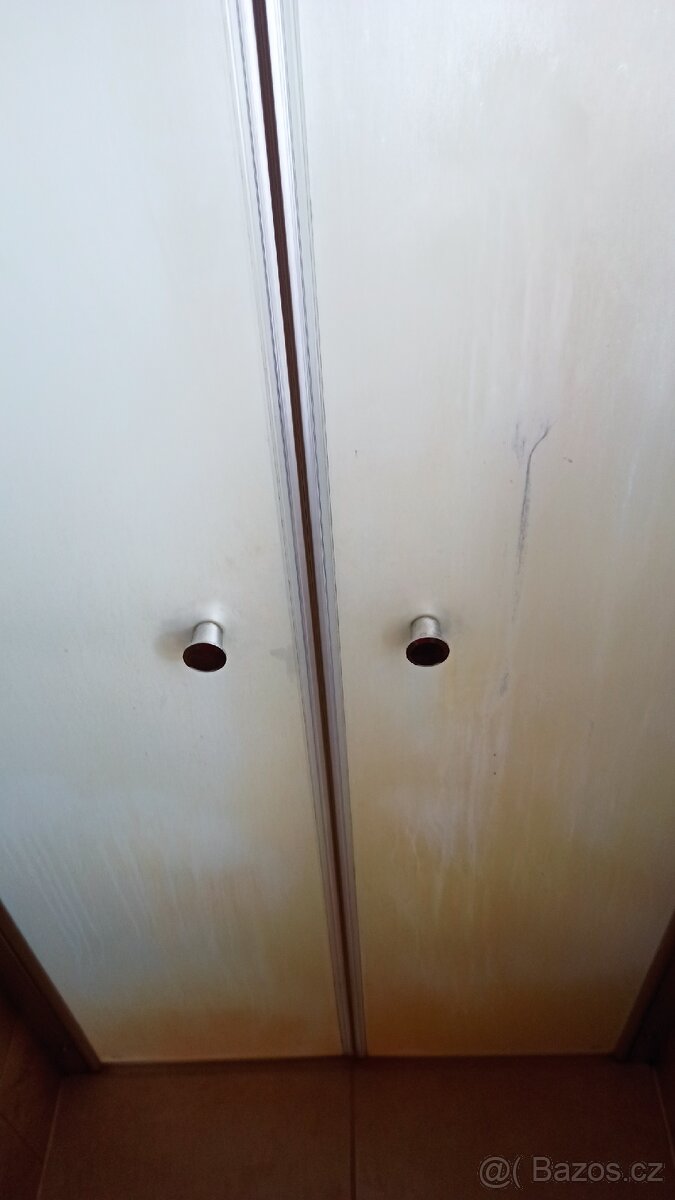 Dvojkřídlé sprchové dveře do niky 90x190cm - 4