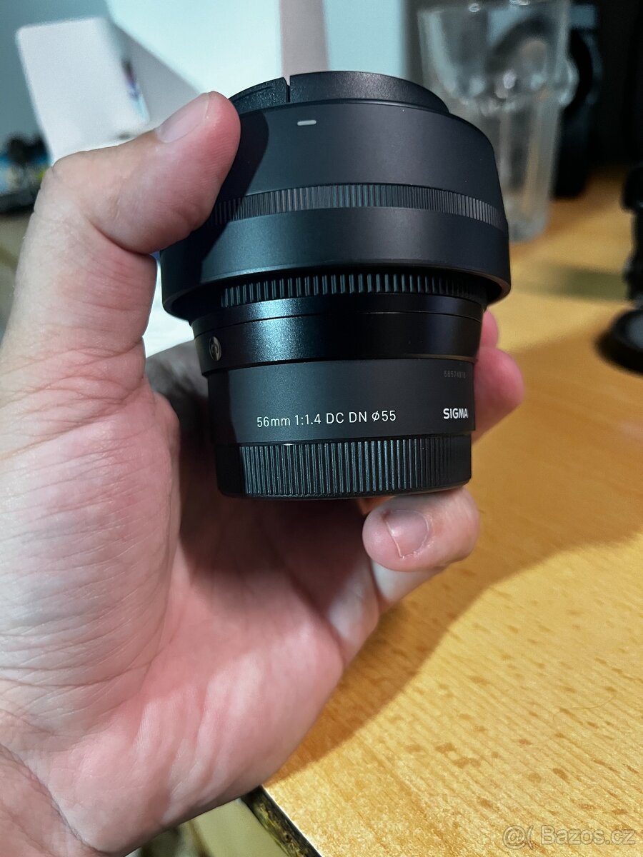 Objektiv Sigma 56 1.4 na Sony - 4