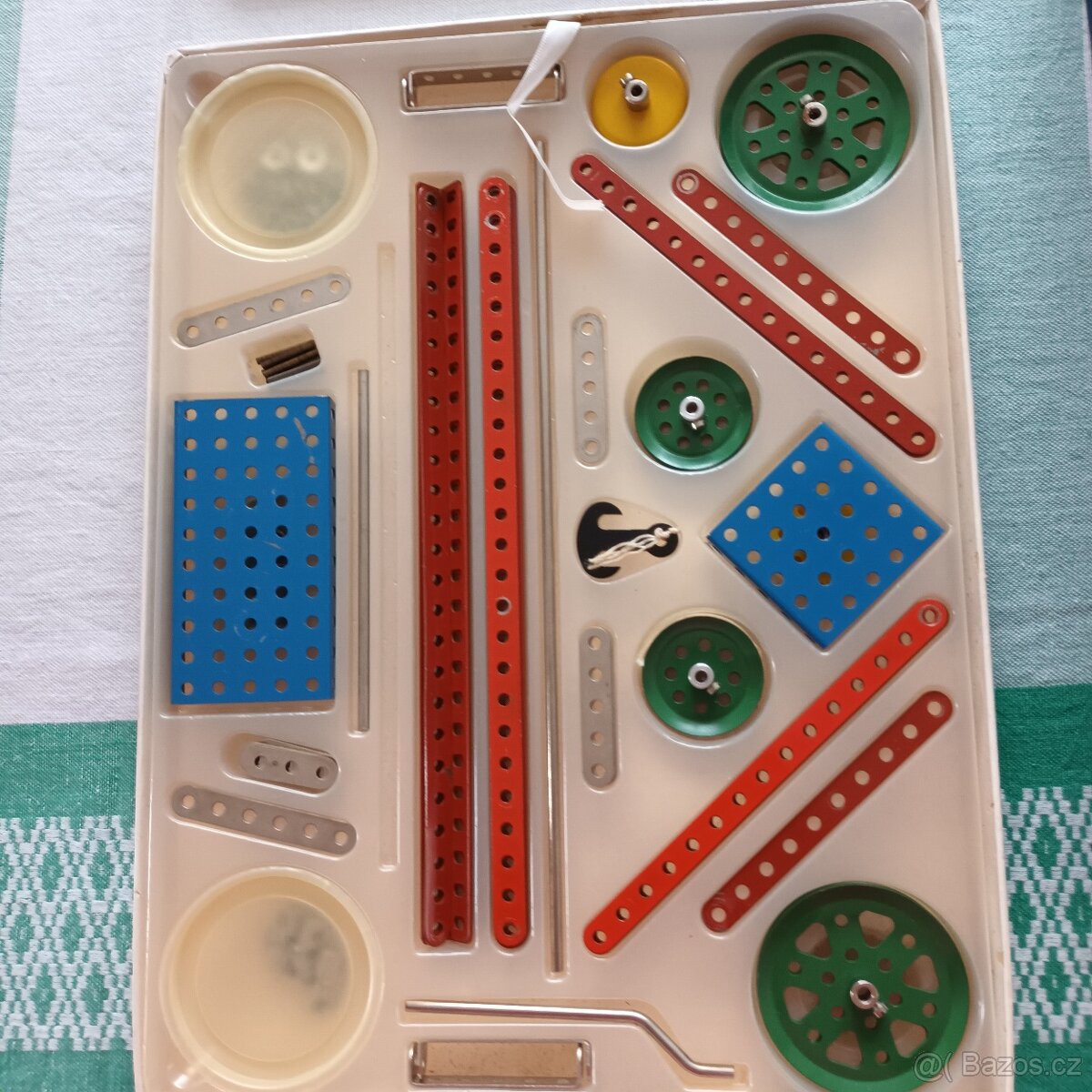 Ikonická konstrukční stavebnice MERKUR 7, z r. 1982 - 4