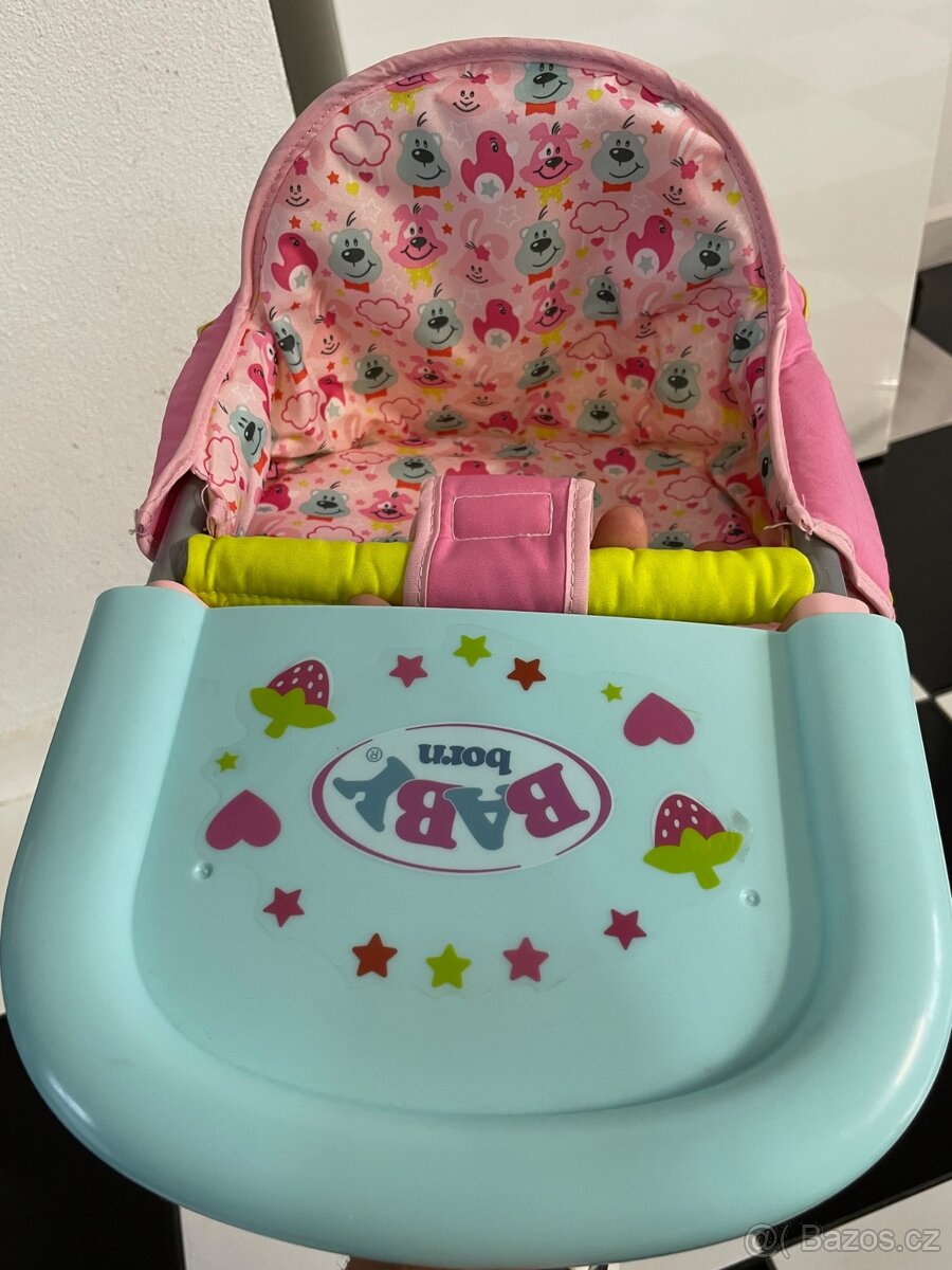 Baby Born Jídelní židlička s uchycením na stůl - 4