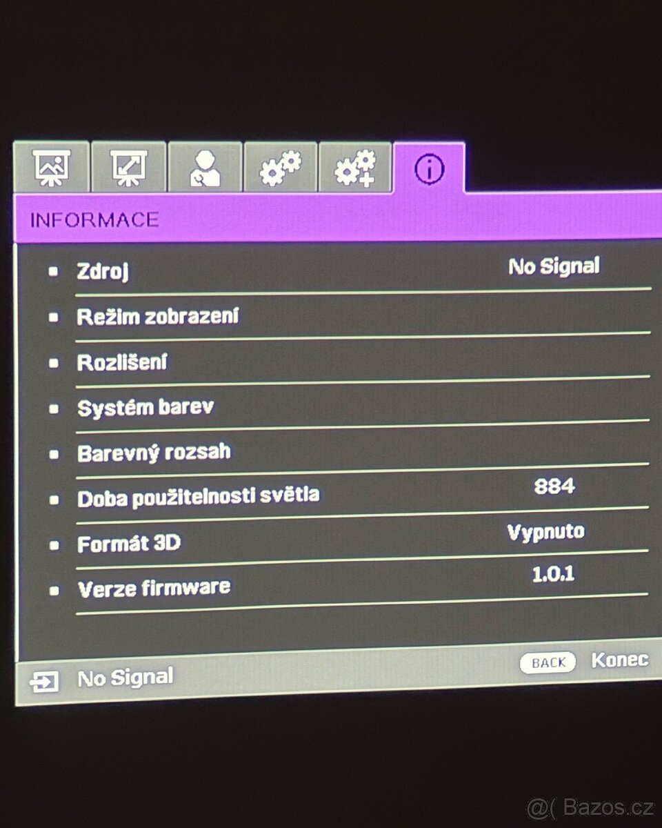 4K projektor BenQ TK800M - 4