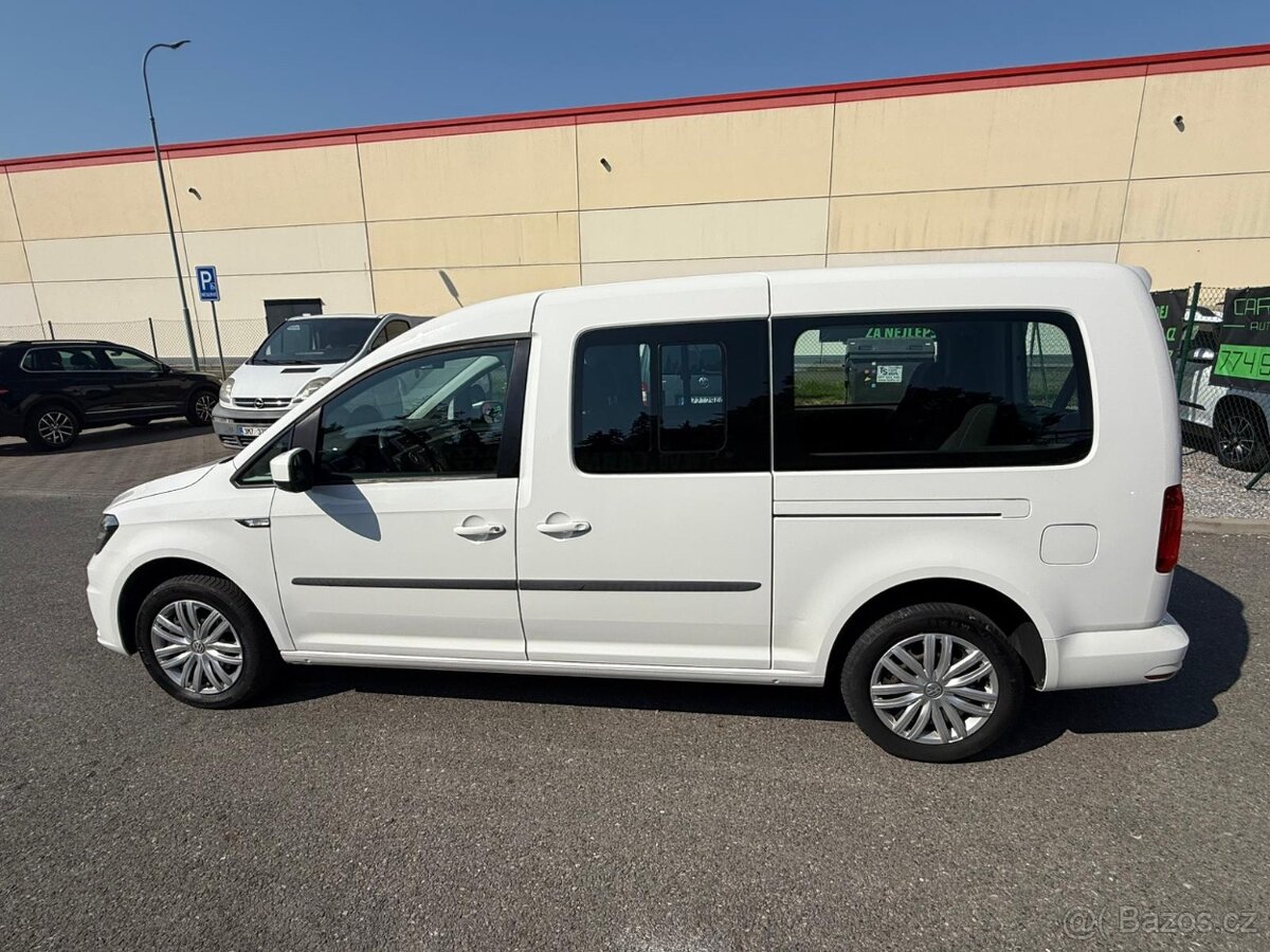 VW CADDY MAXI 2,0 TDI - 75KW, 7 MÍST, PARK. SENZORY - 4