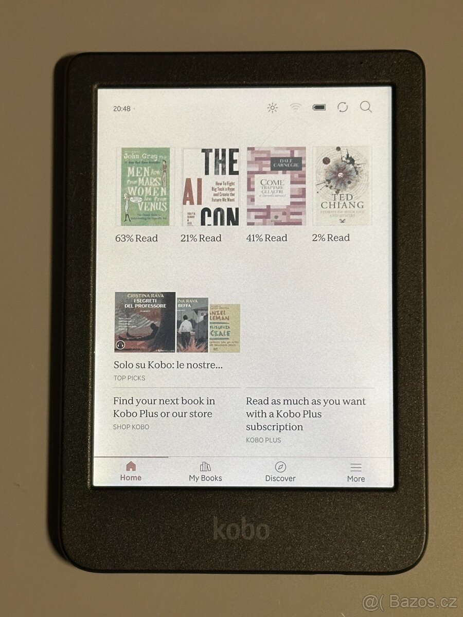Čtečka knih KOBO CLARA COLOUR 16GB N367 - 4