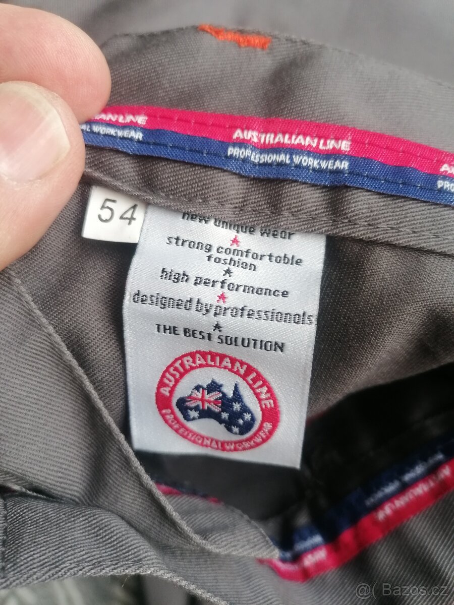 Montérky Australia Line. Vel. 54. - 4