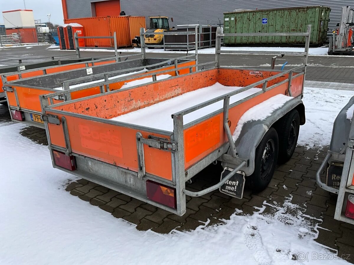 Brzděný dvouosý přívěs 2000 kg - 4