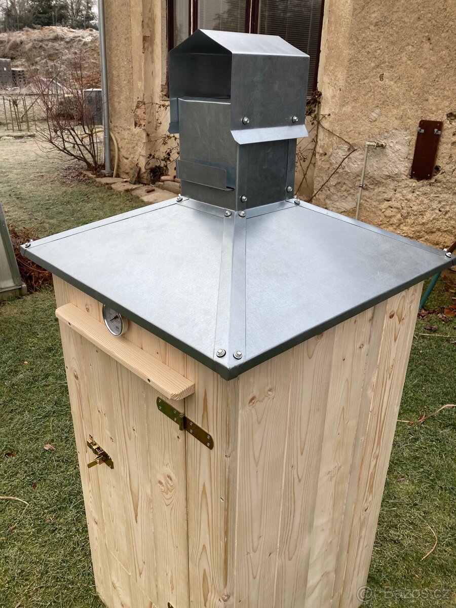 Dřevěná udírna - SET - 4