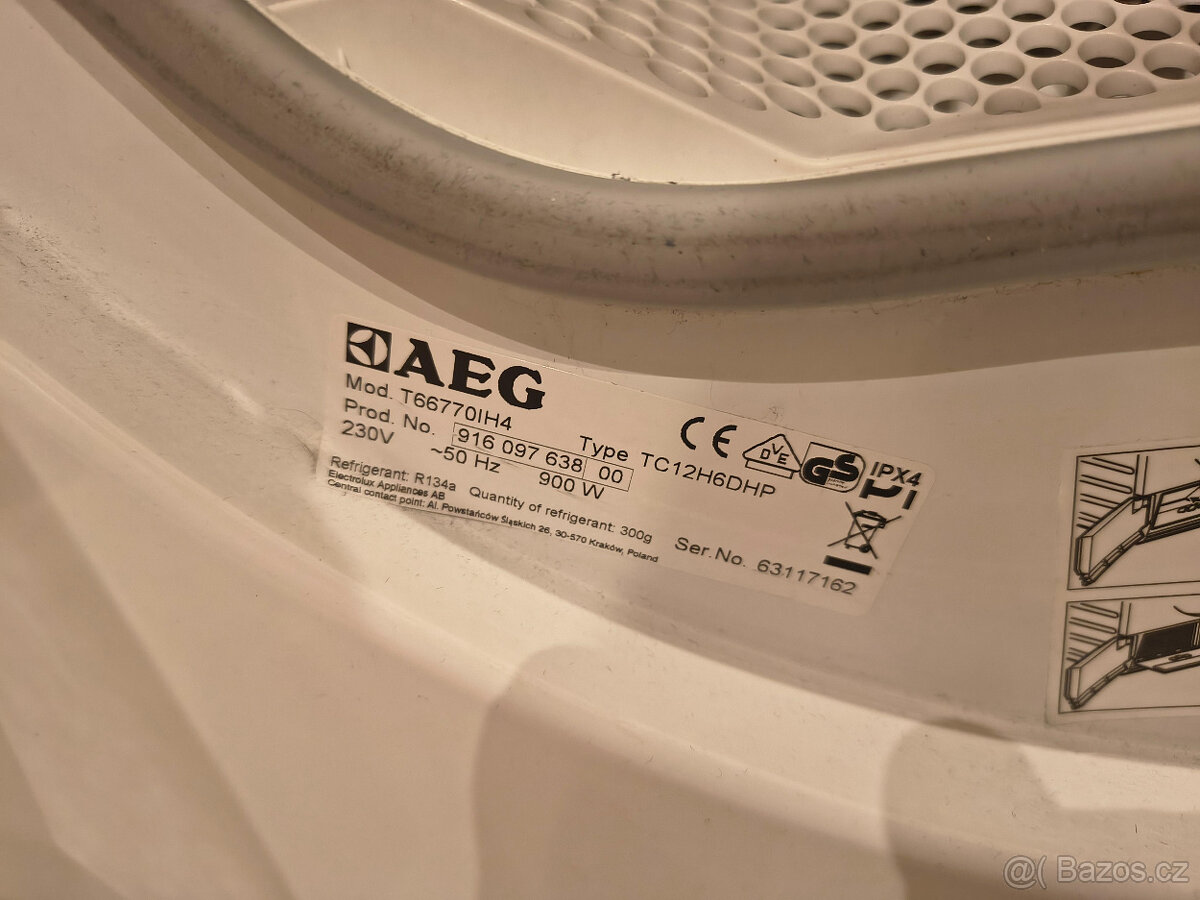 Sušička AEG PROTEX PLUS LAVATHERM - 4