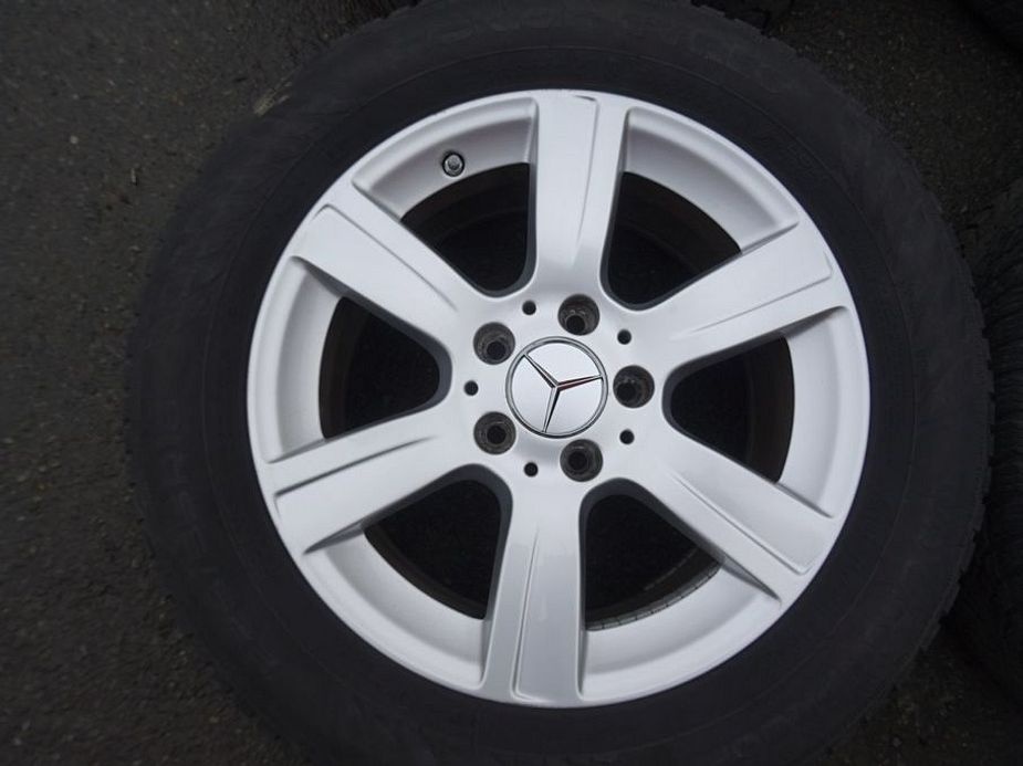 Alu disky origo Mercedes E, 16", 5x112,ET 45,5, zimní sada - 4