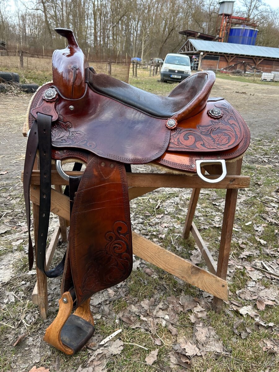 Westernové sedlo - 4