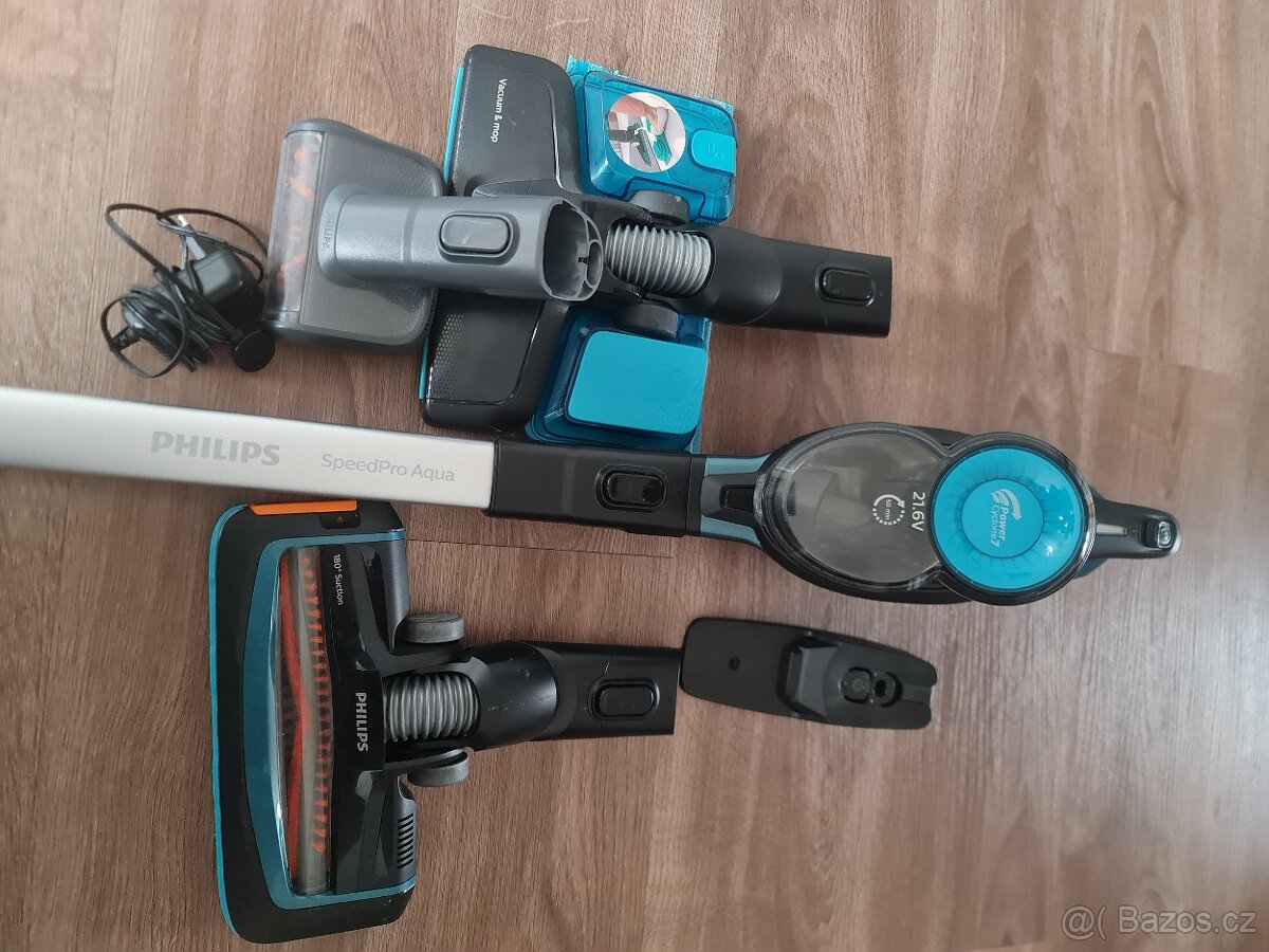Tyčový vysavač Philips SpeedPro Aqua - 4