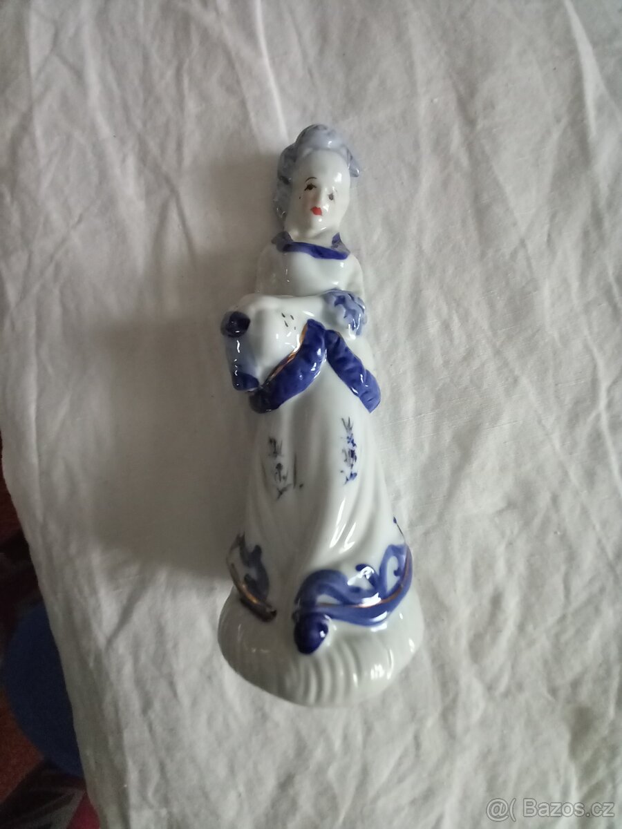 keramické a porcelánová soška - 4