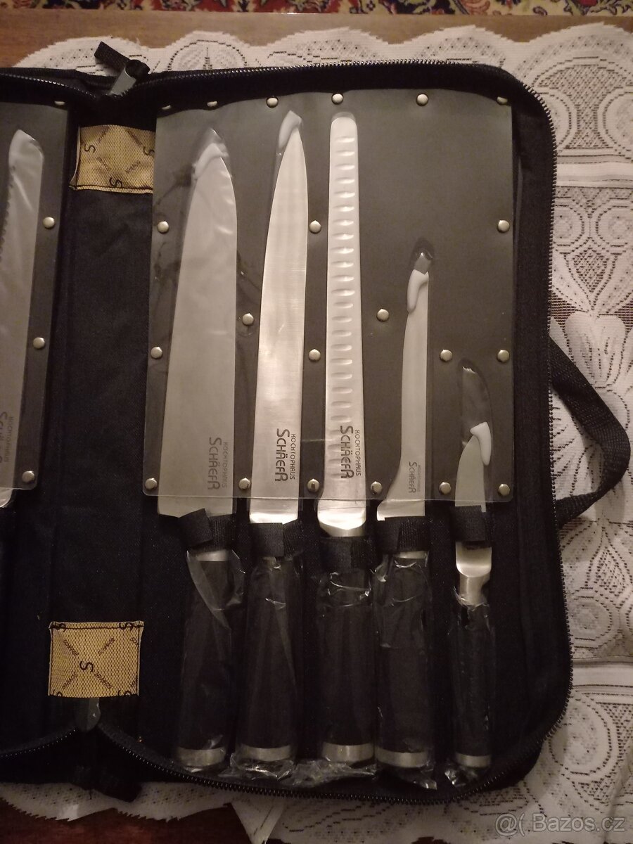Nová Profesionální 9 dílná sada nožů - 4