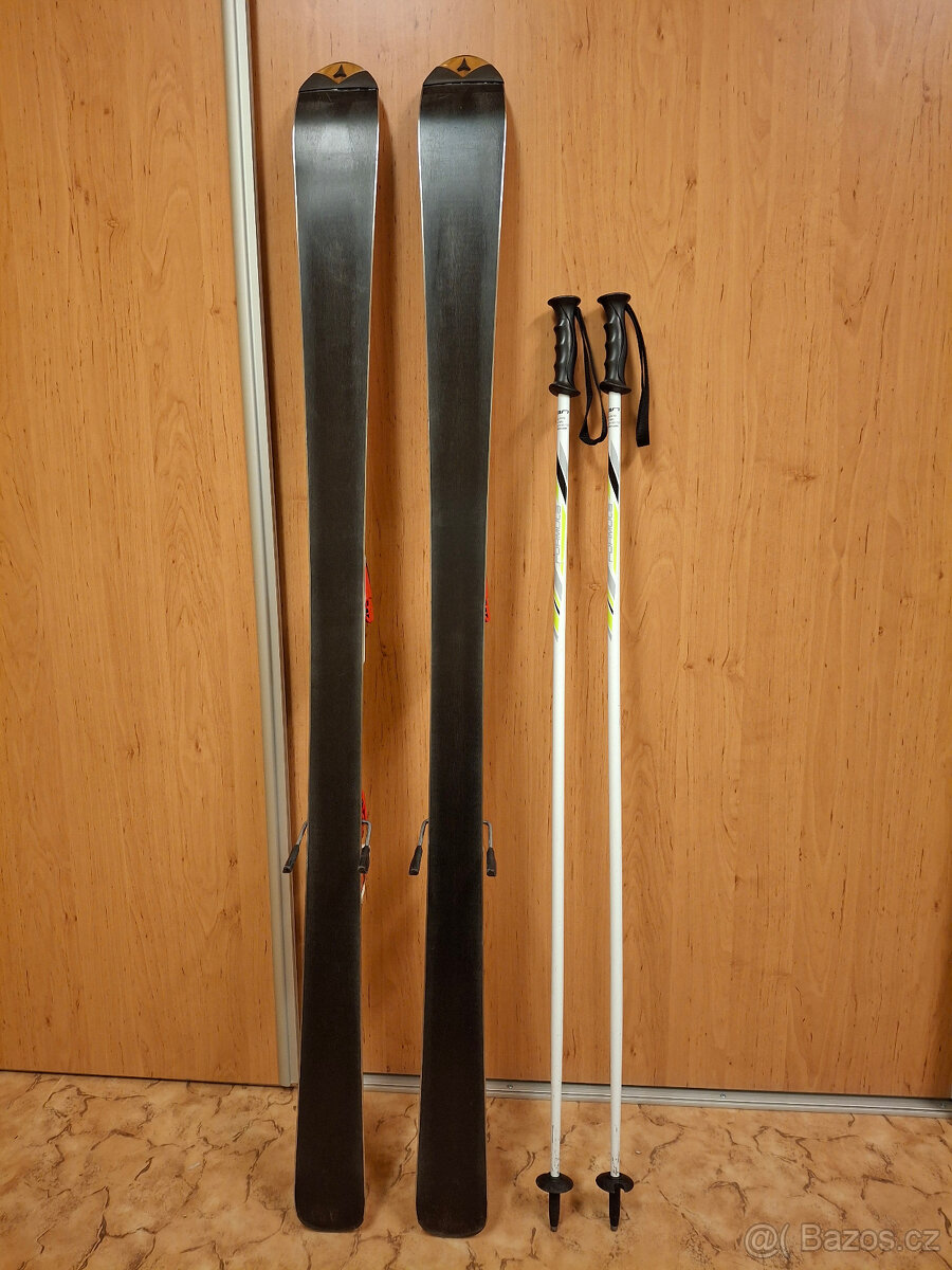 Set - sjezdové lyže Atomic 130cm + boty+hůlky - 4