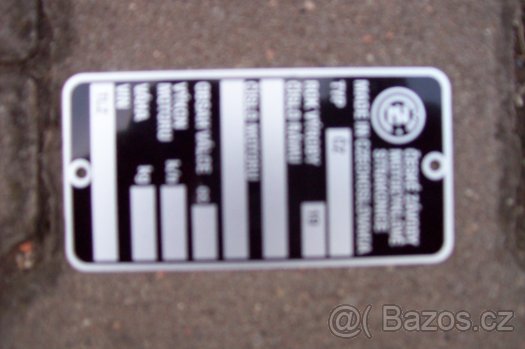 ČZ ŠTITEK NA RAM prodam - 4