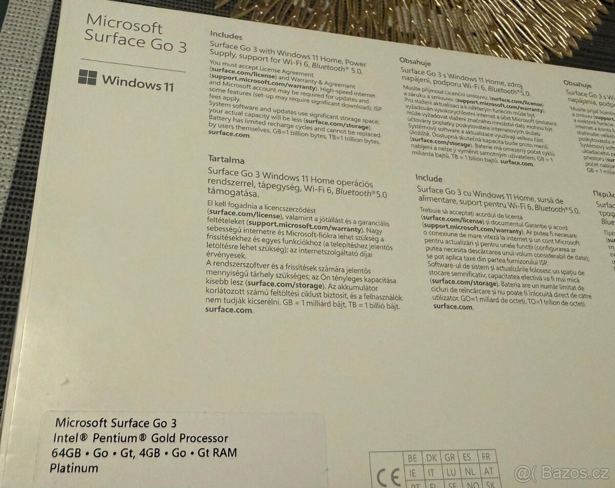 Microsoft Surface Go 3 +1 klávesnice - 4