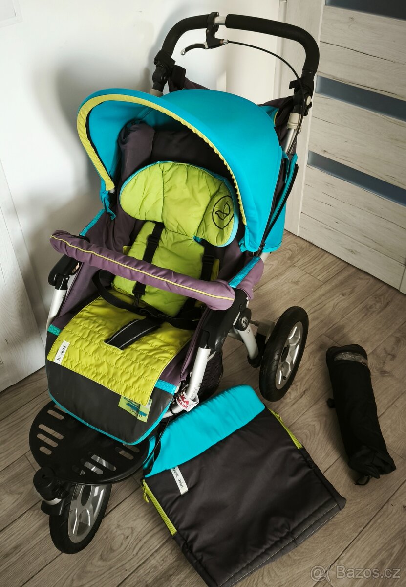 Terénní Jane slalom pro 3kmb, zachovalá, ručka funguje - 4