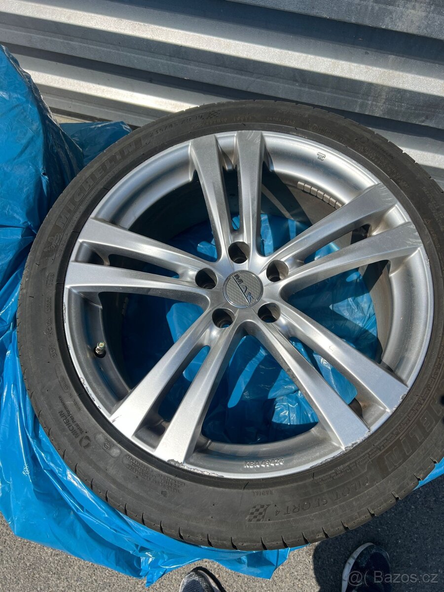 Sada letních Alu kol MAK 8Jx19 5x112 - 4
