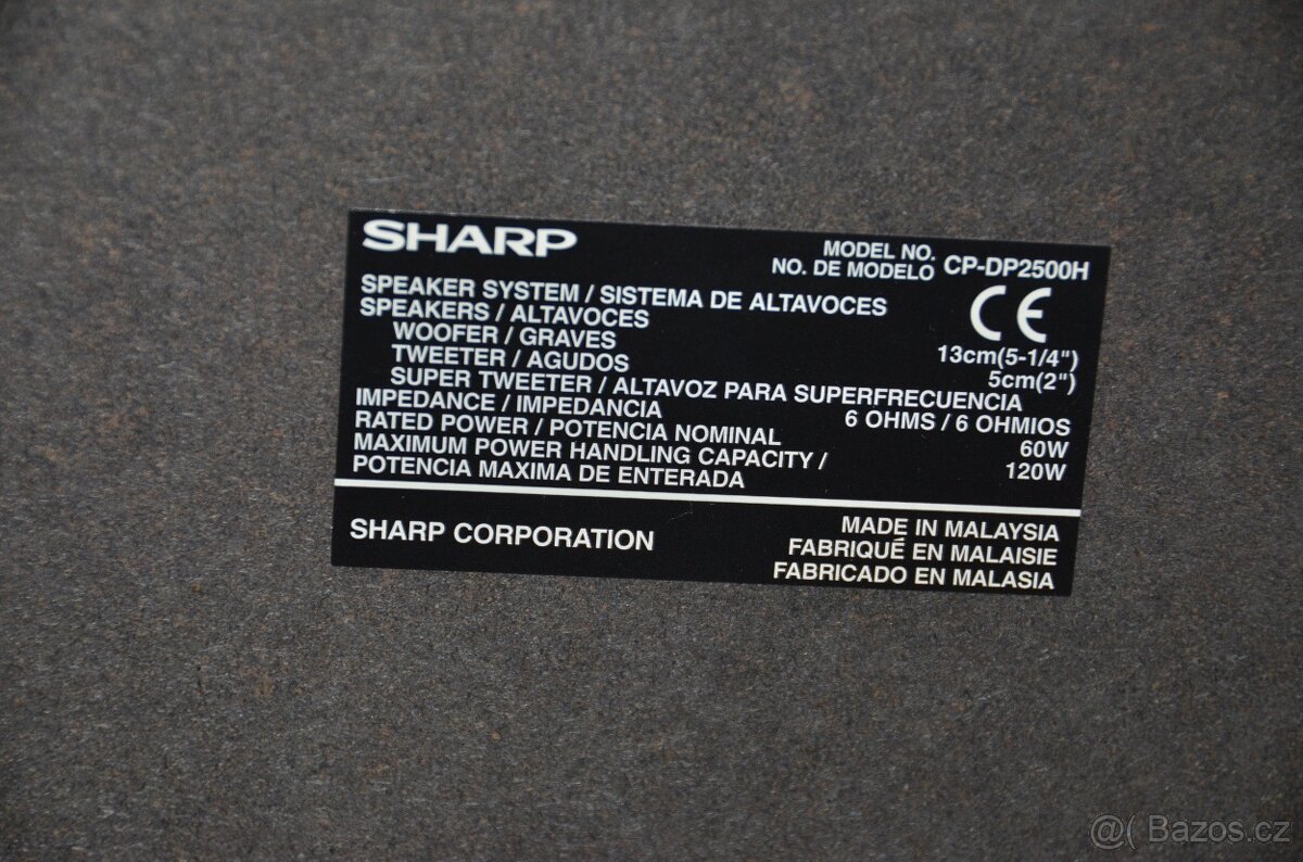 sestava reproduktorů Sharp 4+1 - 4