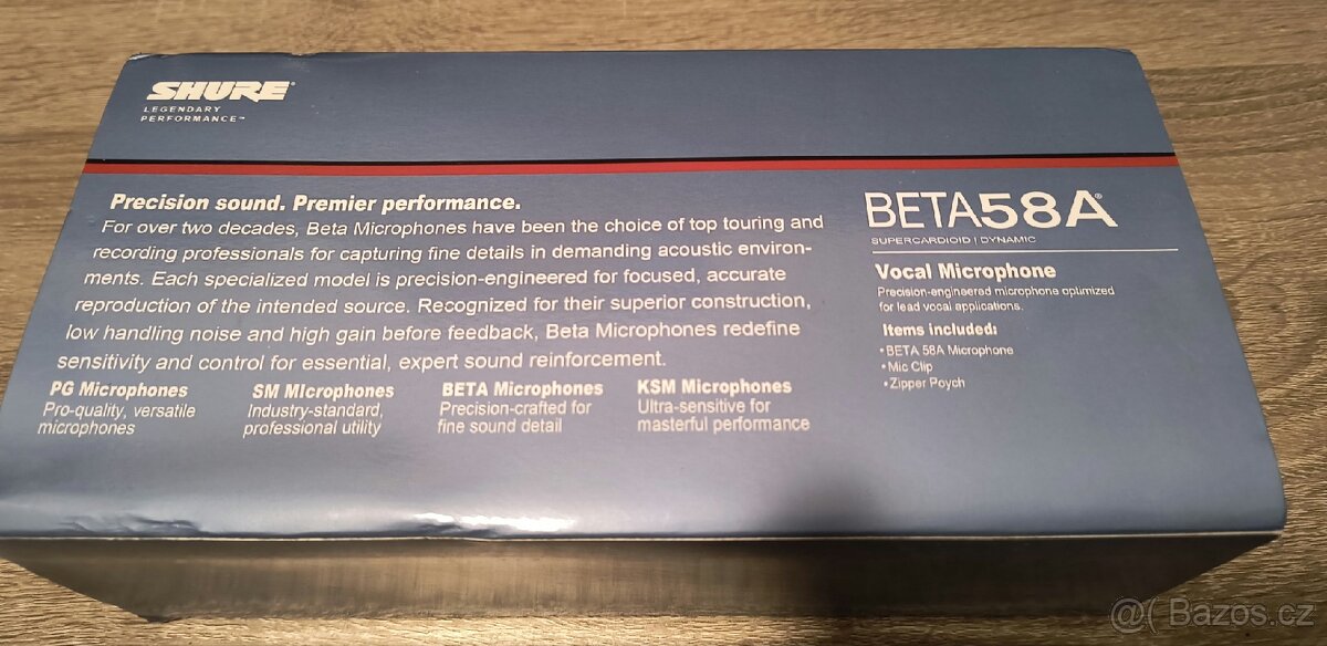 Mikrofon Sure Beta SM58 - 4