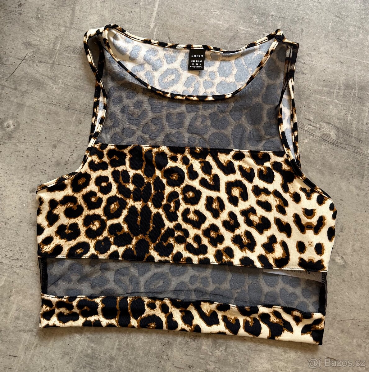 Crop gepard tricko S - 4
