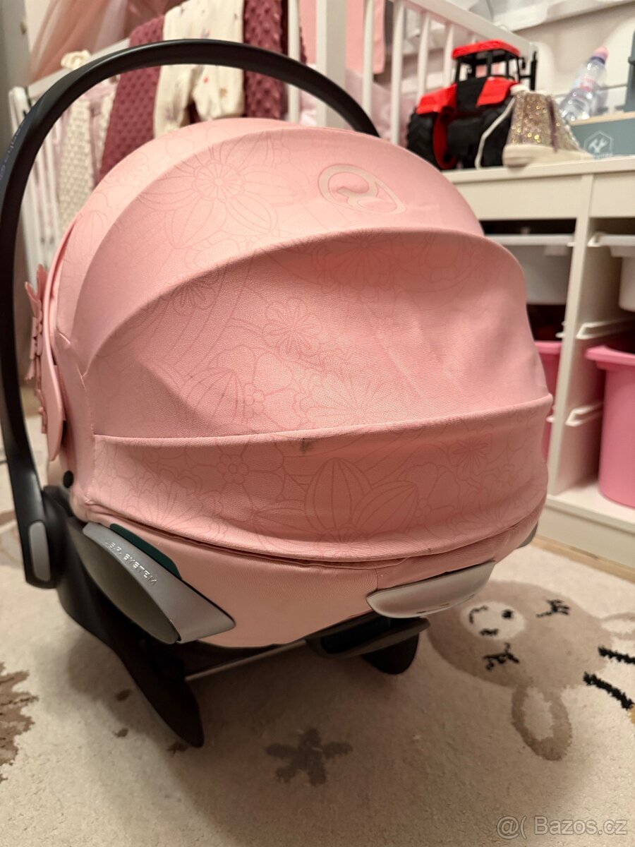 🩷 Cybex Cloud Z2 i-Size, 0–13 kg – Simply Flowers Light Pin - 4