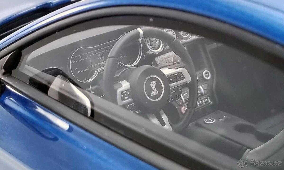 Ford Mustang Shelby GT500 2020 blue 1:12 limited 300 - 4
