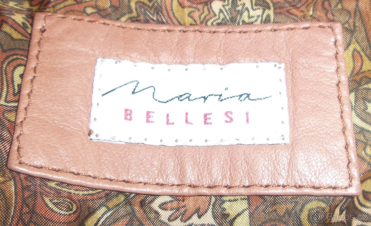 Luxusní dámský kožený kabát-jehněčí kůže, vel. 48 - 4