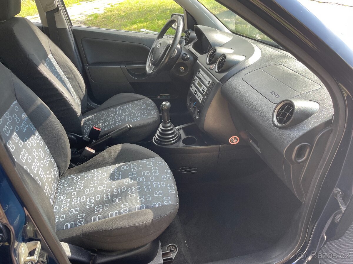 Ford Fiesta 1.3i 51kw,Rok 2004,148tkm,Klima,Nová STK - 4