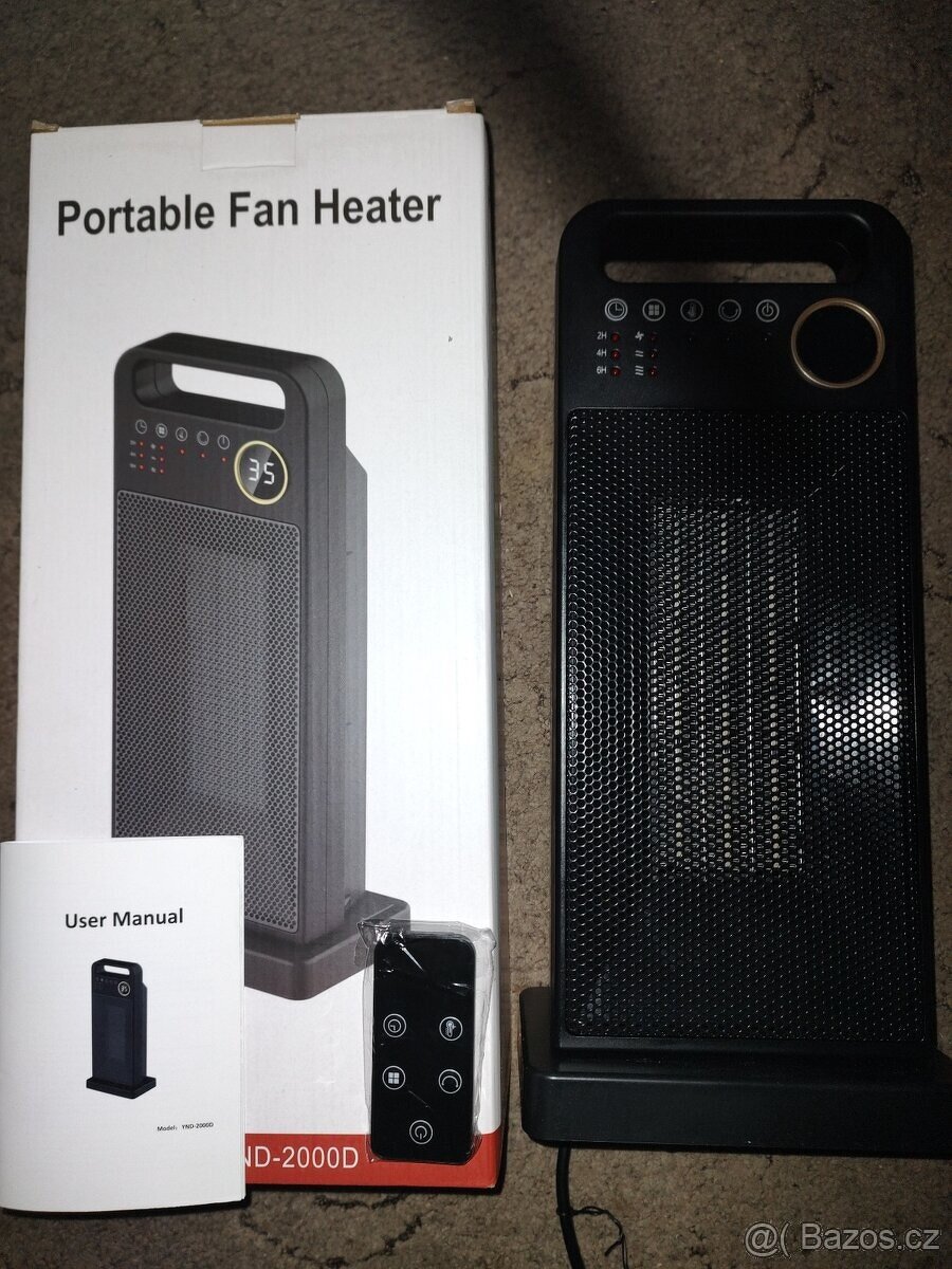 PTC keramické topidlo 2000w - 4