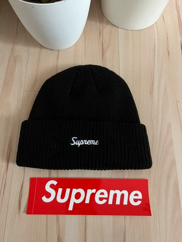 Supreme čepice černá - 4