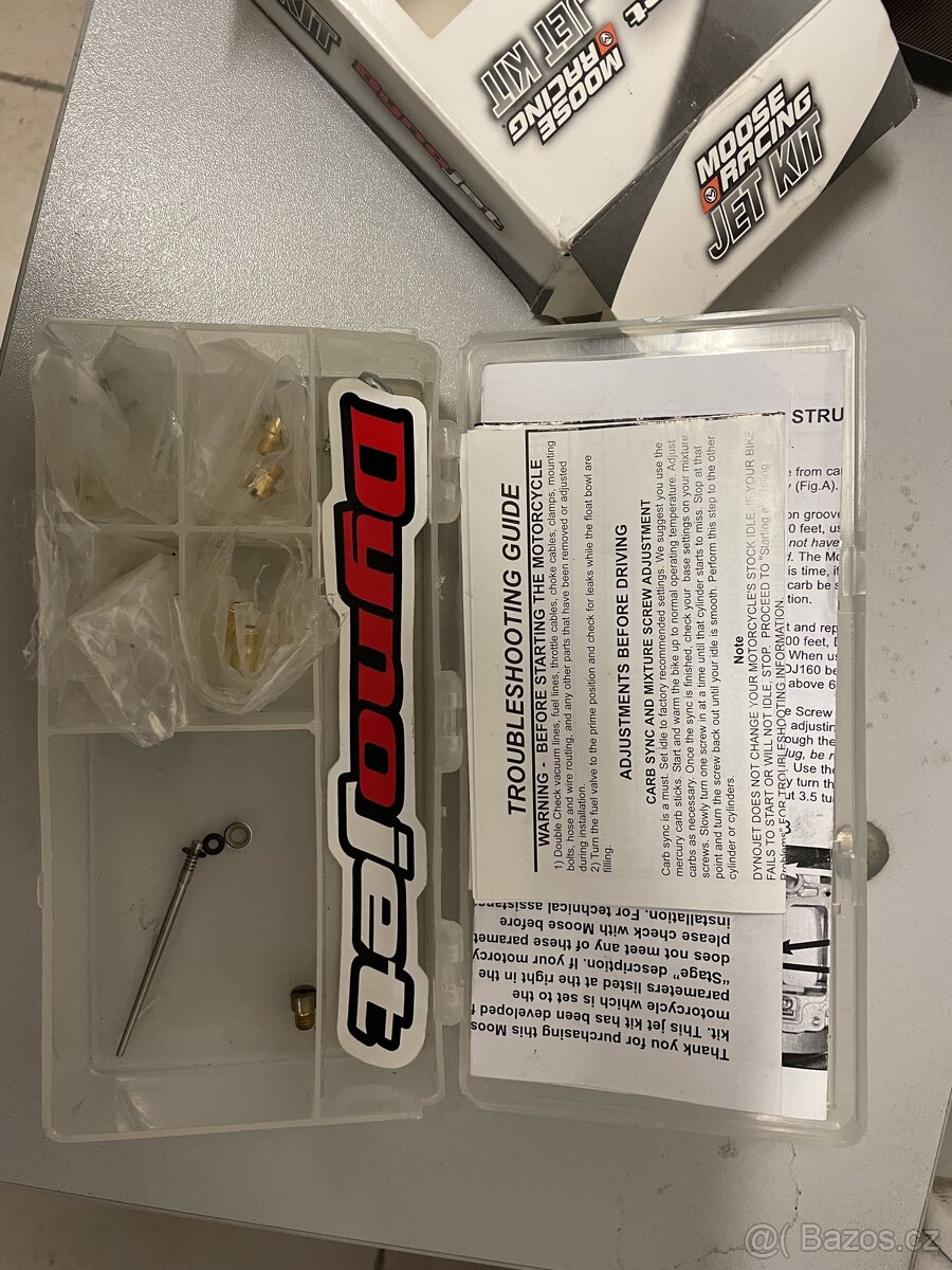 Suzuki Ltz KN filtr + Dynojet kit