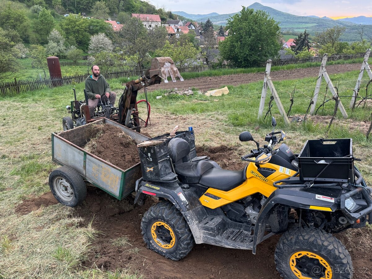 Can-am 800 XTP s posilovačem