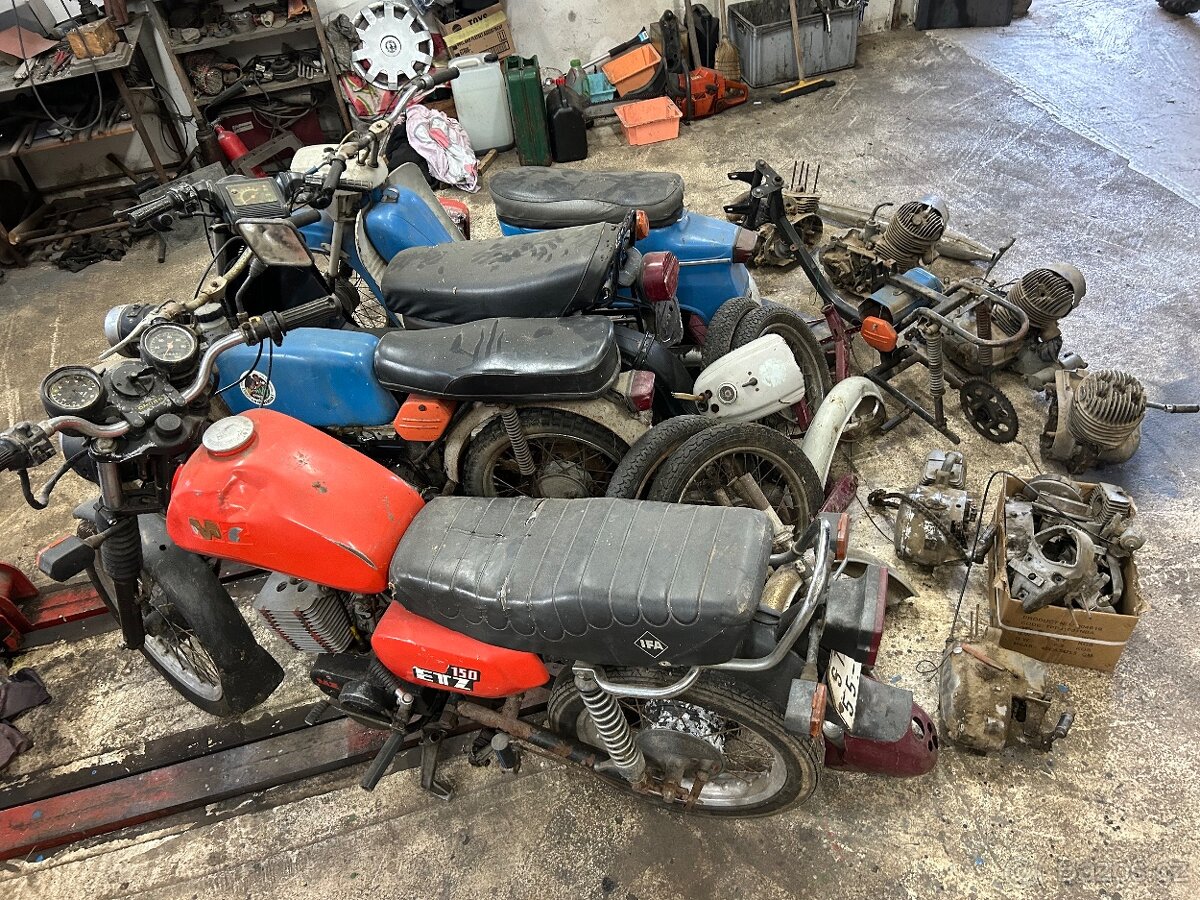 Prodej motorek a náhradních dílů