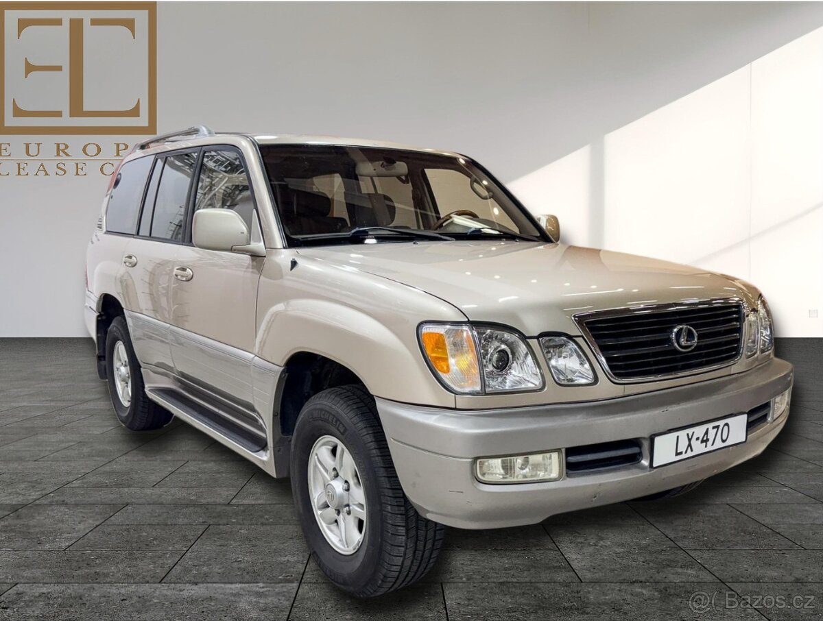LEXUS LX470 4.7i-V8 Benzín,7-Miest (TOYOTA LANDCRUISER 100)